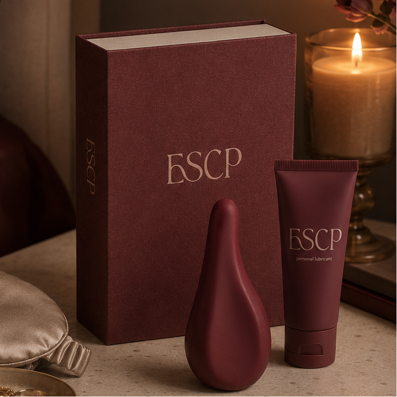 Whisper – Luxury Massager Ritual Set - Wine | ESCP