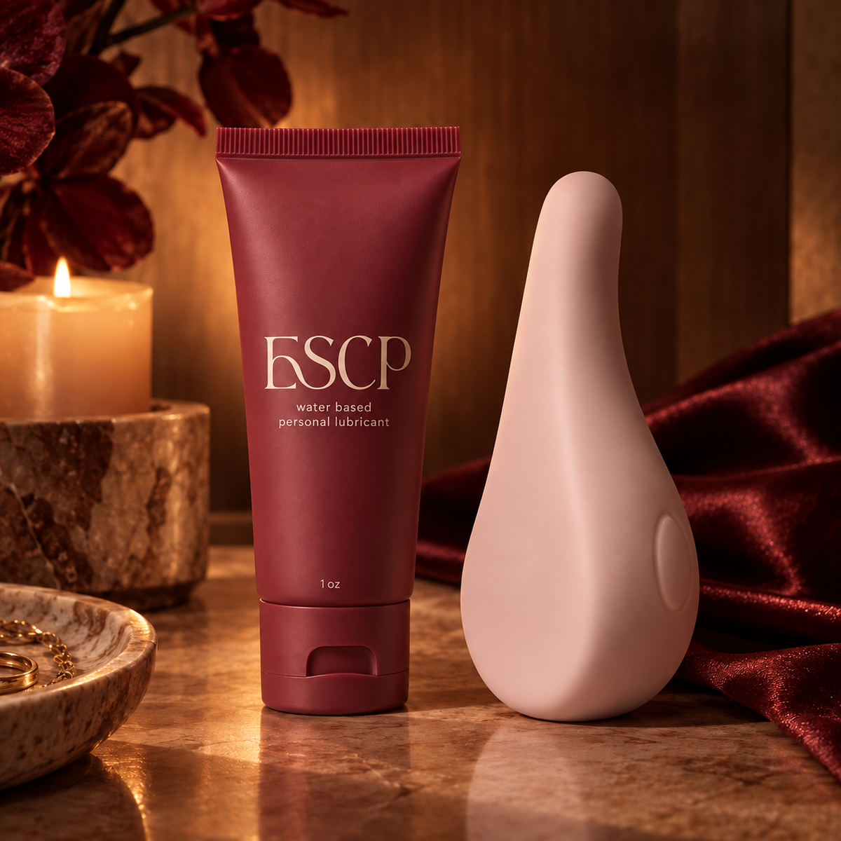 Whisper – Luxury Massager Ritual Set - Blush | ESCP