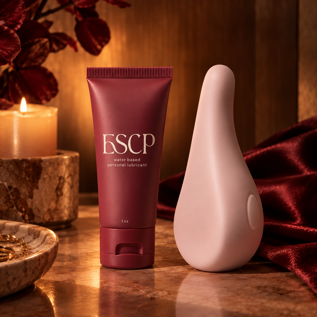 Whisper – Luxury Massager Ritual Set - Blush | ESCP